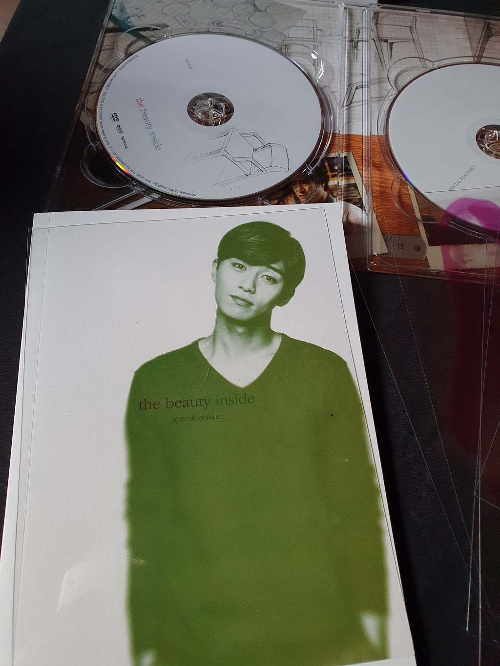 The Beauty Inside Korean Movie 2Disc DVD Limited Edition with Park Seo Joon Han Hyo Joo