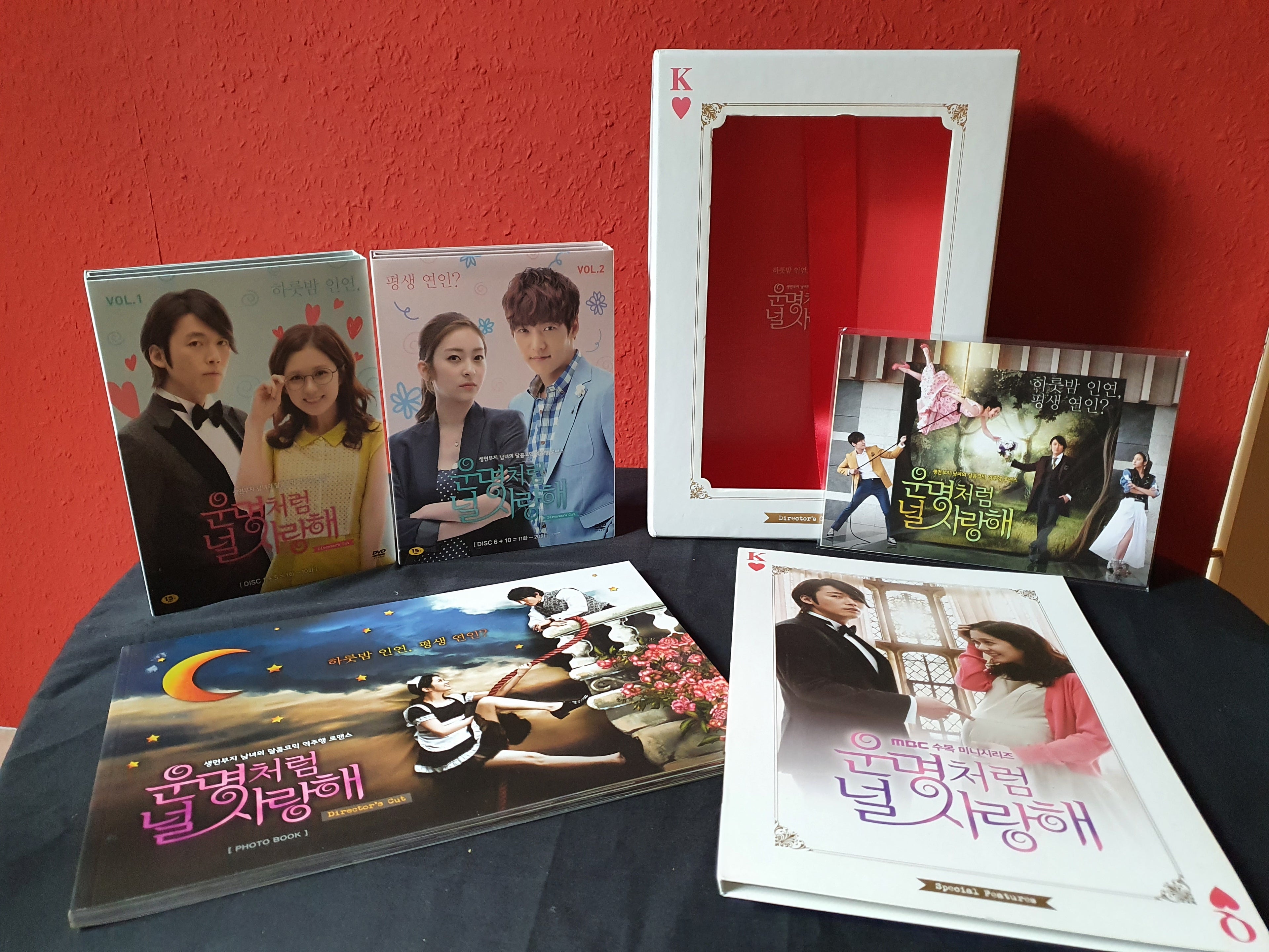 Fated to Love You Korean Series Box Set Director's Cut Limited Edition Autographed Jang Hyuk Jang Na Ra Choi Jin Hyuk