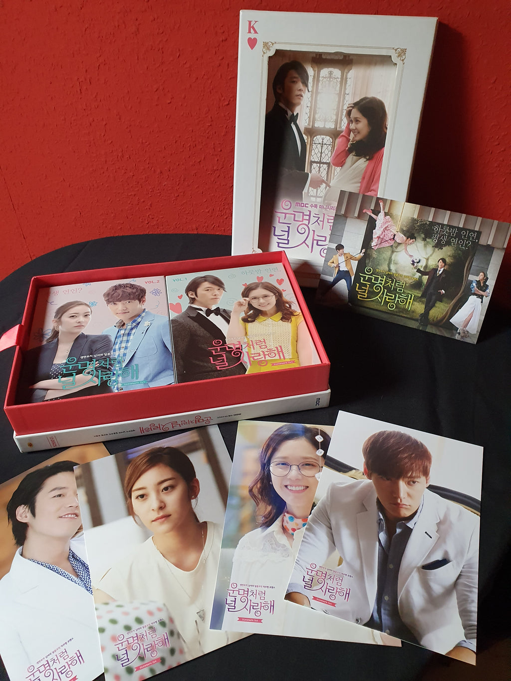 Fated to Love You Korean Series Box Set Director's Cut Limited Edition Autographed Jang Hyuk Jang Na Ra Choi Jin Hyuk