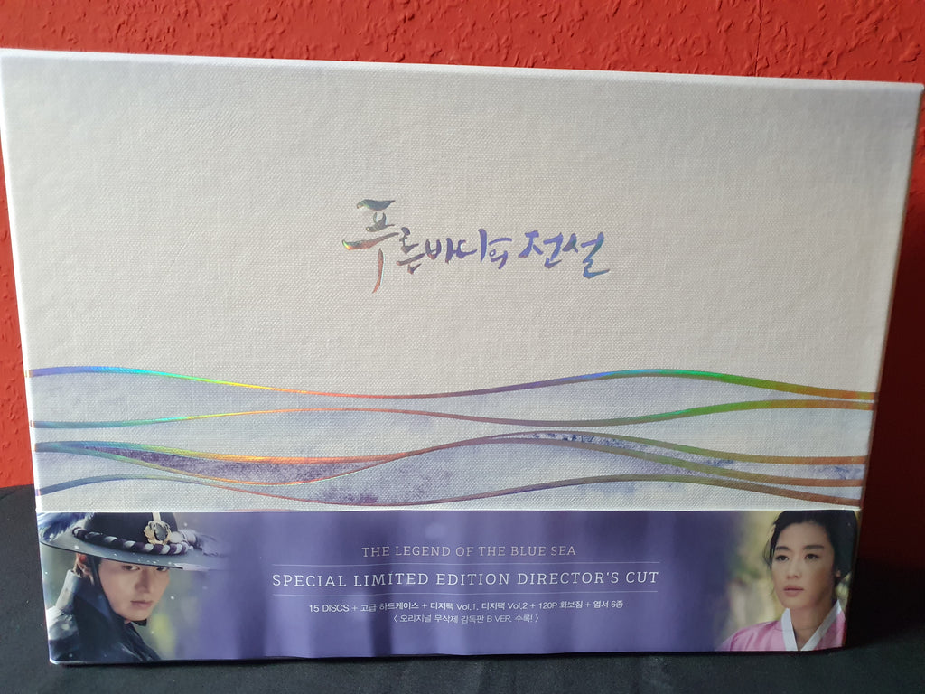 The Legend of the Blue Sea – Special Limited Edition Director's Cut Korean Drama DVD Set | Region Code: 3 No Subtitled (Includes Photocards, Photobook & English Subtitled DVD) | Starring Jun Ji Hyun & Lee Min Ho