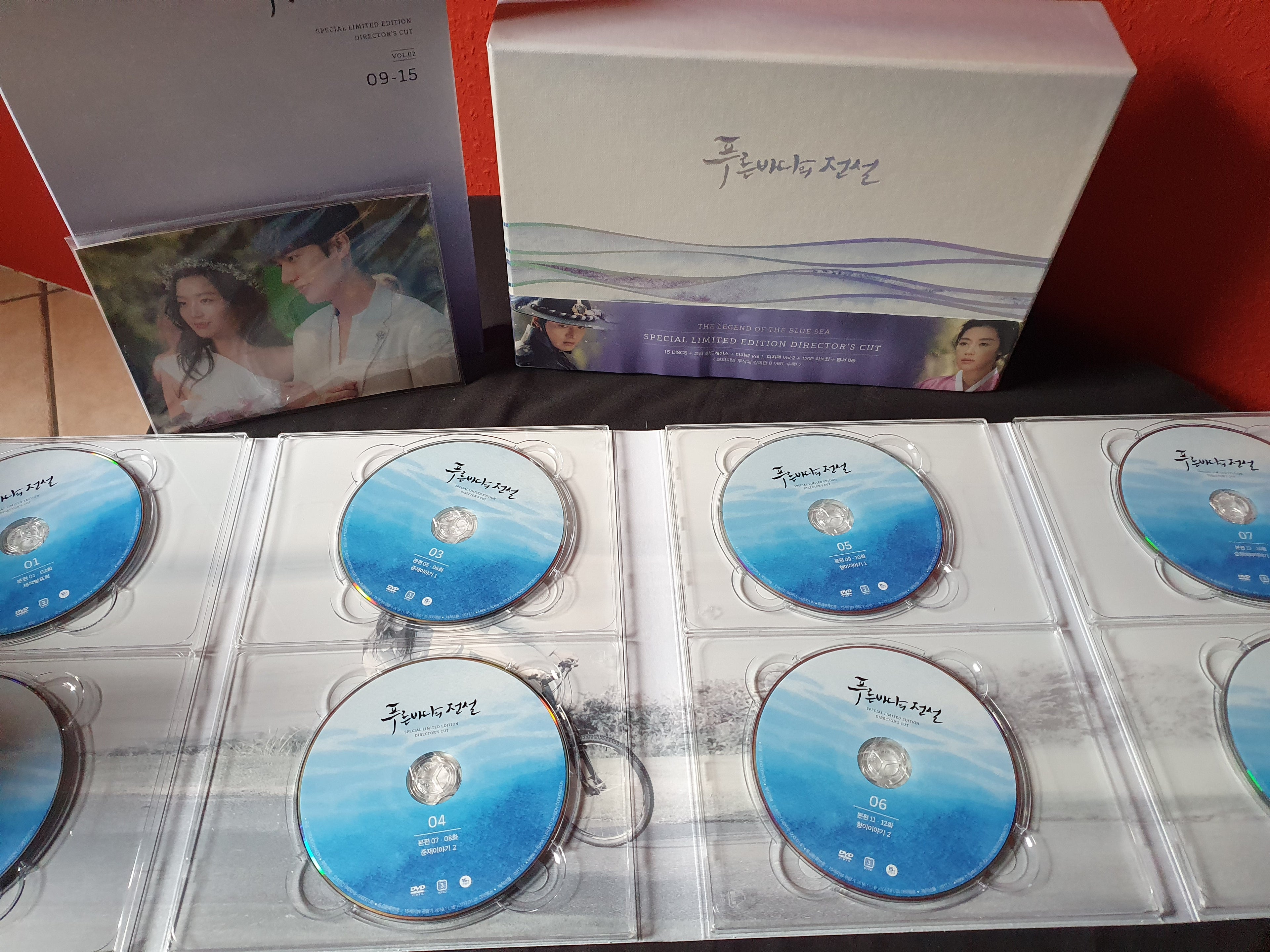 The Legend of the Blue Sea – Special Limited Edition Director's Cut Korean Drama DVD Set | Region Code: 3 No Subtitled (Includes Photocards, Photobook & English Subtitled DVD) | Starring Jun Ji Hyun & Lee Min Ho