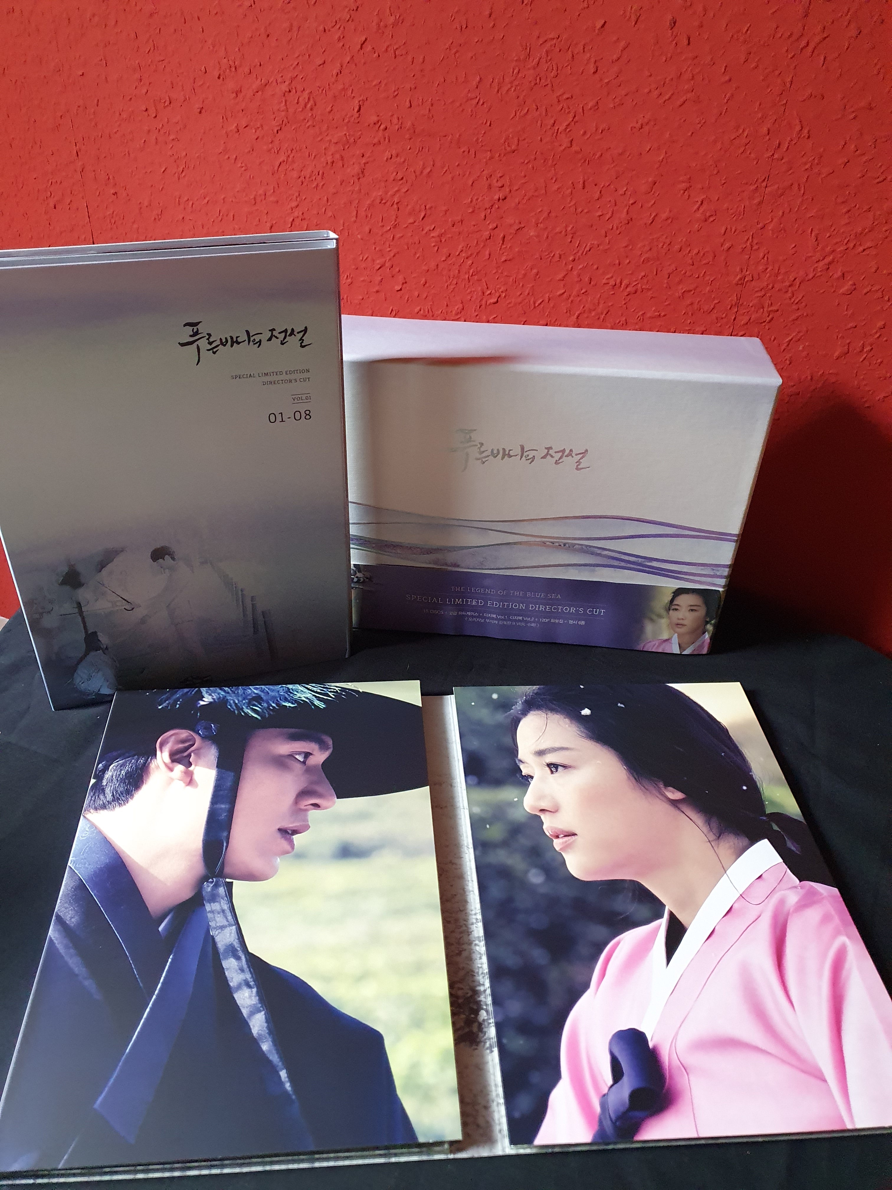 The Legend of the Blue Sea – Special Limited Edition Director's Cut Korean Drama DVD Set | Region Code: 3 No Subtitled (Includes Photocards, Photobook & English Subtitled DVD) | Starring Jun Ji Hyun & Lee Min Ho