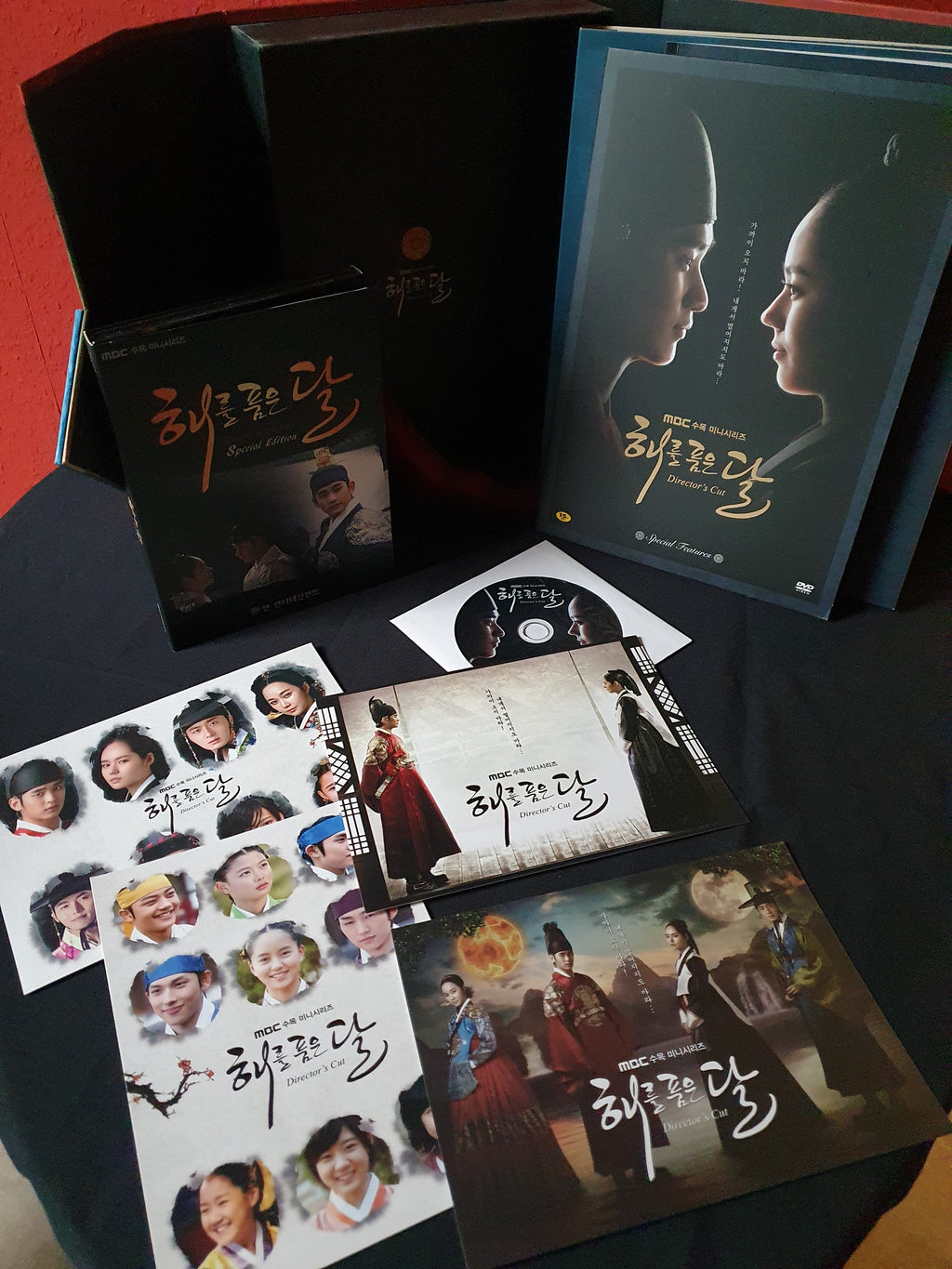 The Moon that Embraces the Sun Director's Cut RARE!!!! Limited Edition Korean Series DVD Autographed Kim Soo Hyun Han Ga In