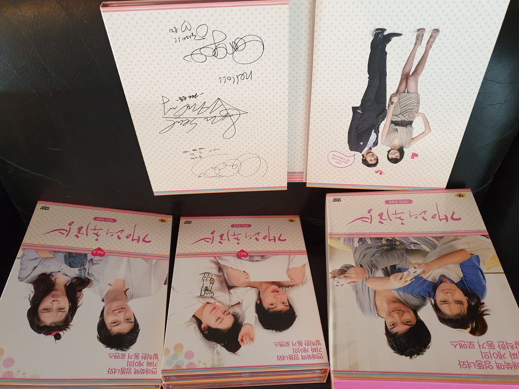 Personal Taste Korean Drama DVD 11 Disc RARE!!!!!!!!  Re-Edited Autographed Lee Min Ho So Ye Jin