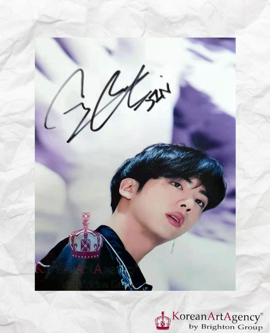 BTS Jin Autograph