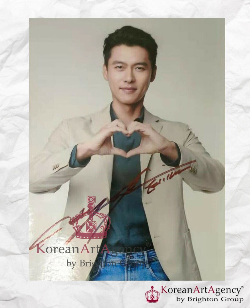 Hyun Bin Autograph – Film & Merchandise