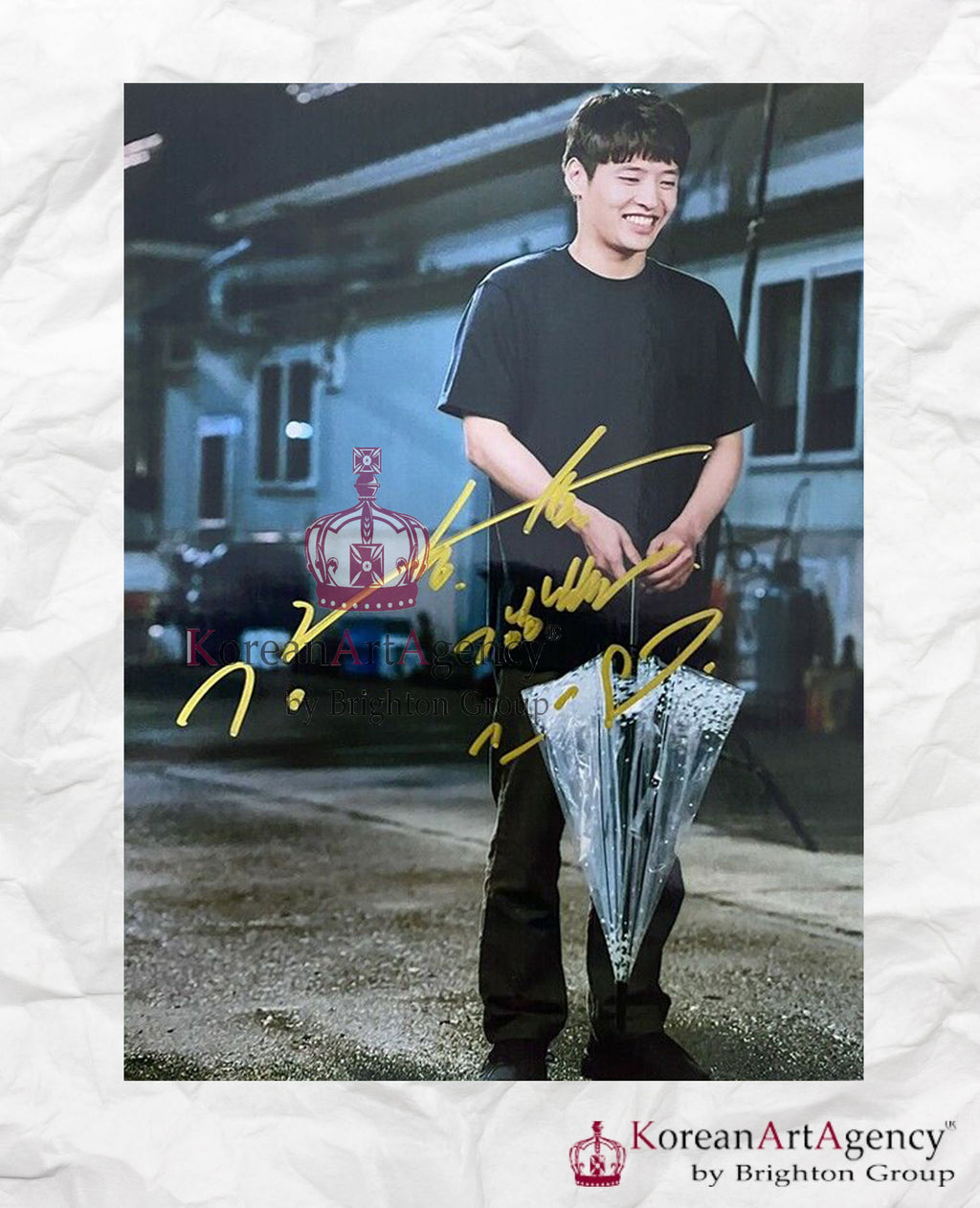 When the Camellia Blooms Kang Ha Neul Autograph – Film & Merchandise