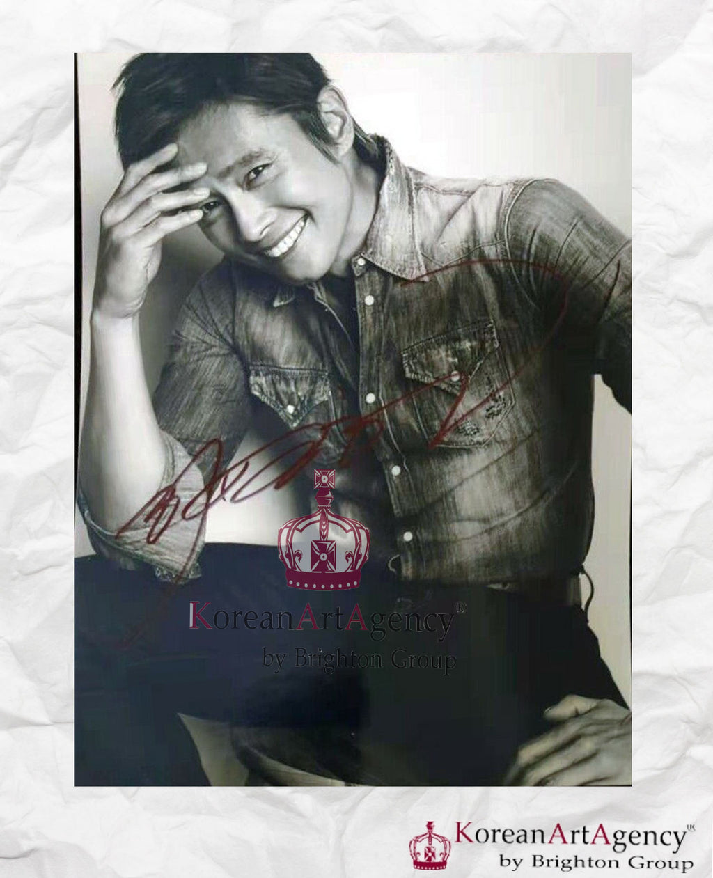 Lee Byung Hun Autograph – Film & Merchandise