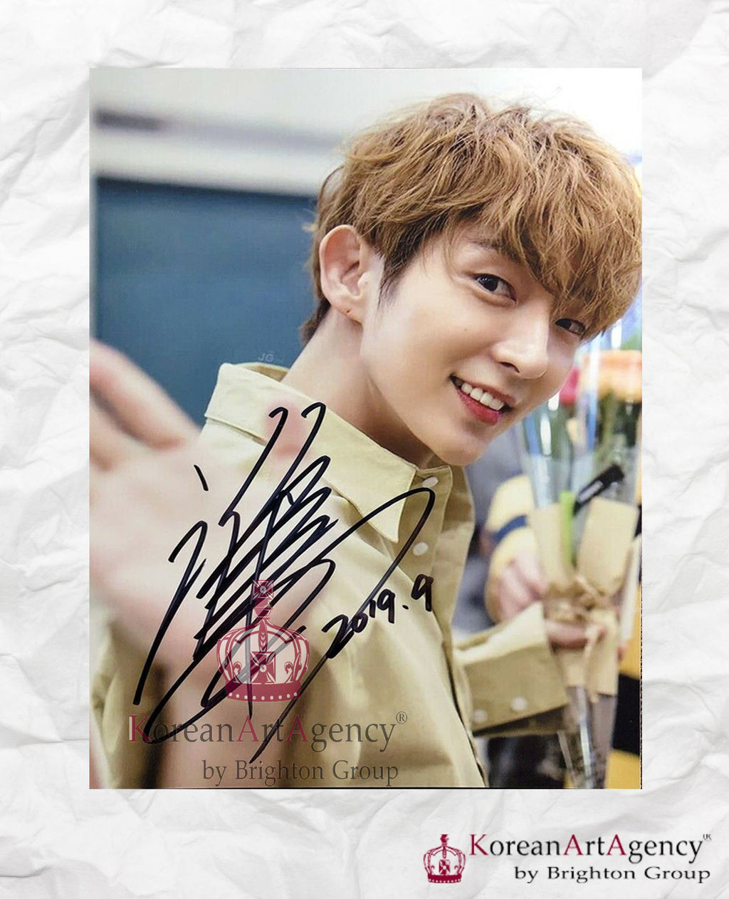 K Drama Lee Joon Gi Autograph - Collectible Memorabilia – Film & Merchandise
