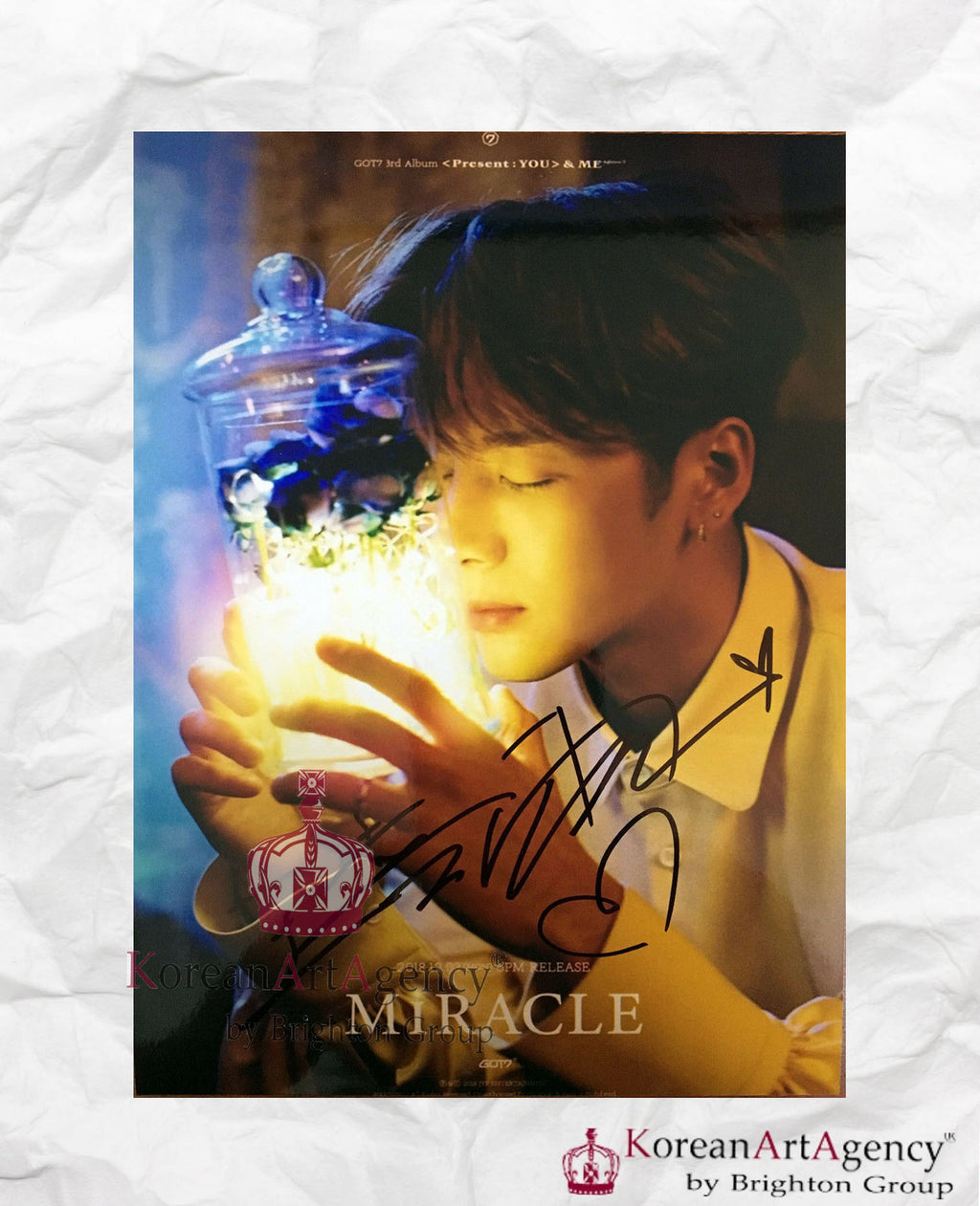 GOT7 Jackson Autograph – Autographs