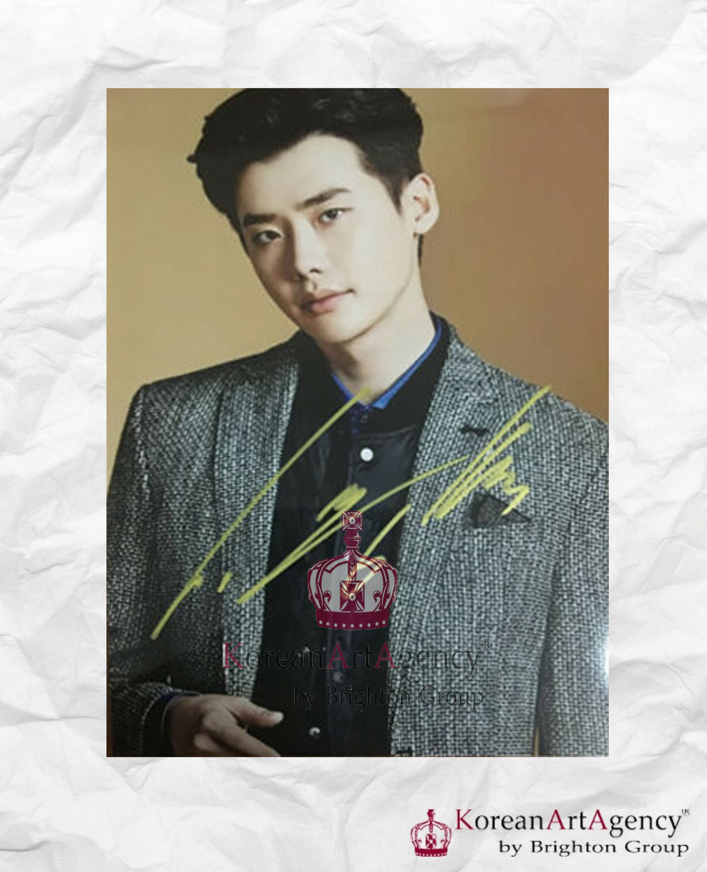 Lee Jong Suk Autograph – Film & Merchandise