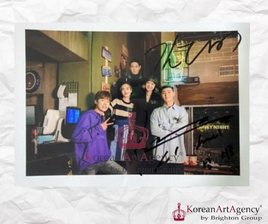 Itaewon Class Autograph Park Seo Joon Kim Da Mi – Film & Merchandise