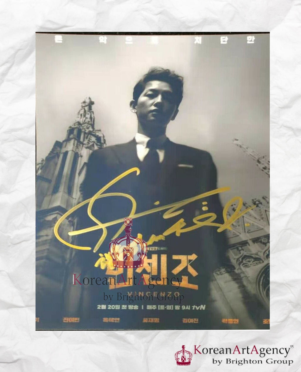 Vicenzo Song Joong Ki Autograph – Film & Merchandise
