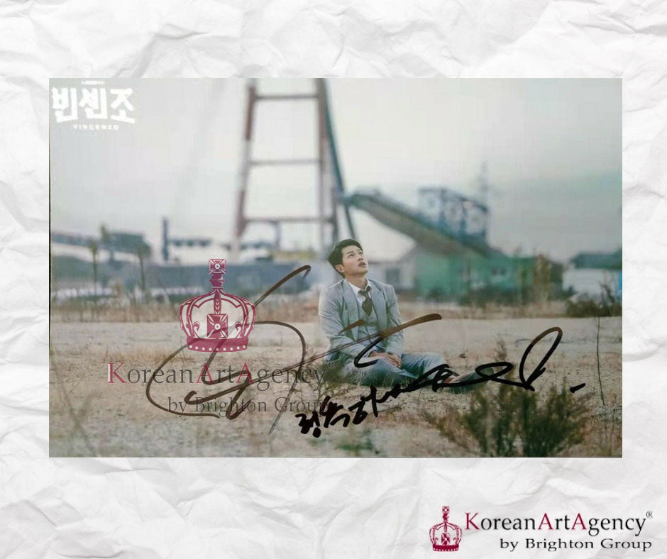 Vicenzo Song Joong Ki Autograph – Film & Merchandise