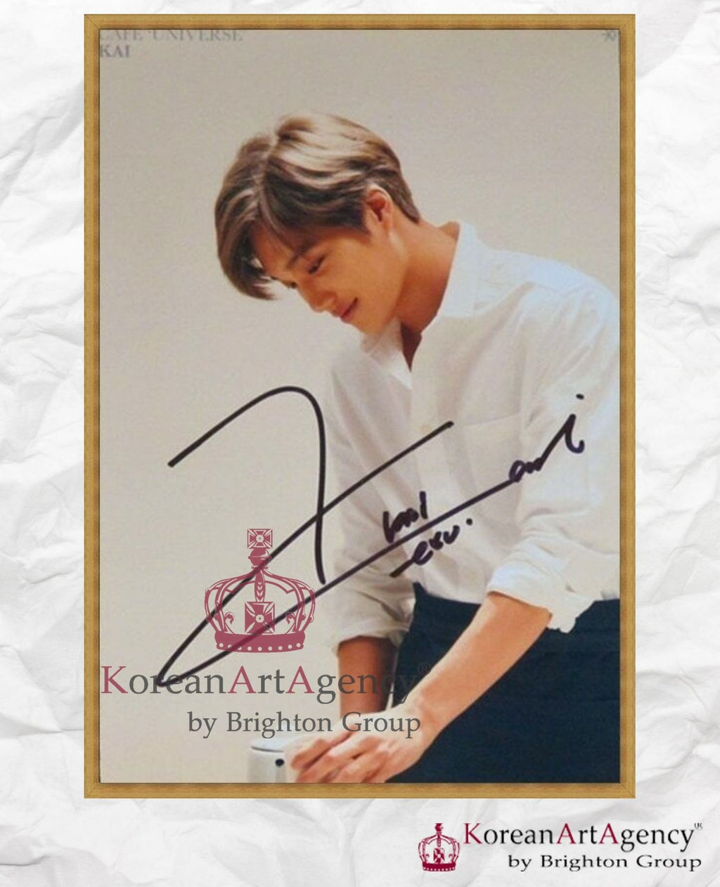 EXO 8Pcs Individual Autograph SET - RARE!!!!!!!!!!!!!!!! Sehun Chanyeol Baekhyun Xiumin Chen Kai D.O Suho