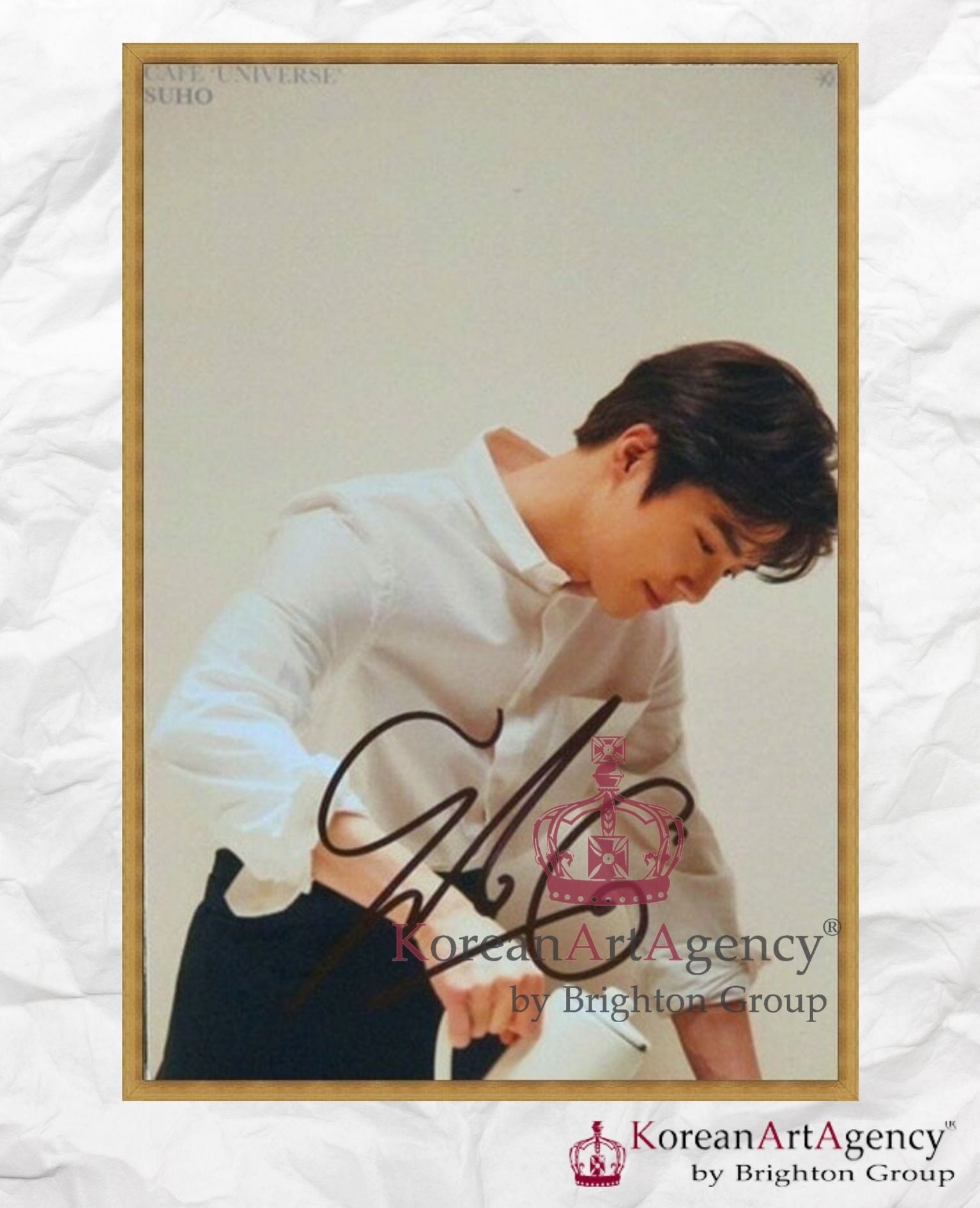 EXO 8Pcs Individual Autograph SET - RARE!!!!!!!!!!!!!!!! Sehun Chanyeol Baekhyun Xiumin Chen Kai D.O Suho
