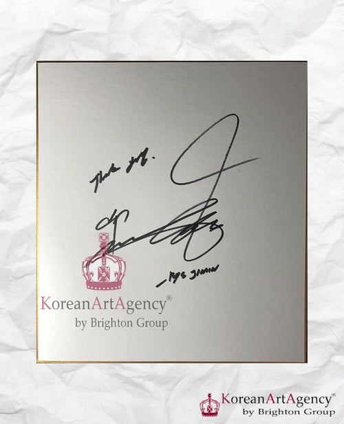 BTS Jimin Shikishi Art Board Autograph 212x182mm – Film & Merchandise