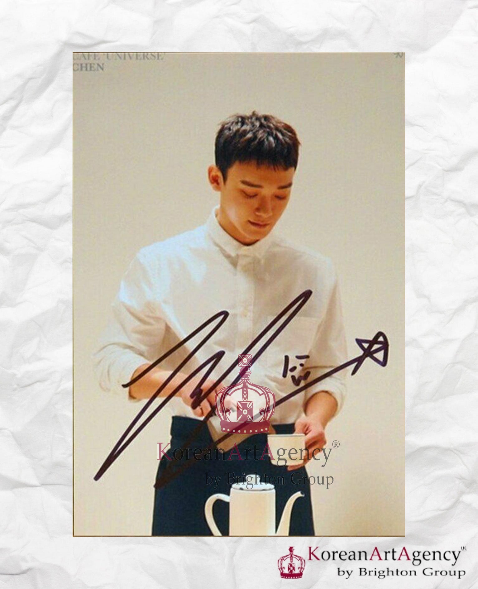 EXO 8Pcs Individual Autograph SET - RARE!!!!!!!!!!!!!!!! Sehun Chanyeol Baekhyun Xiumin Chen Kai D.O Suho