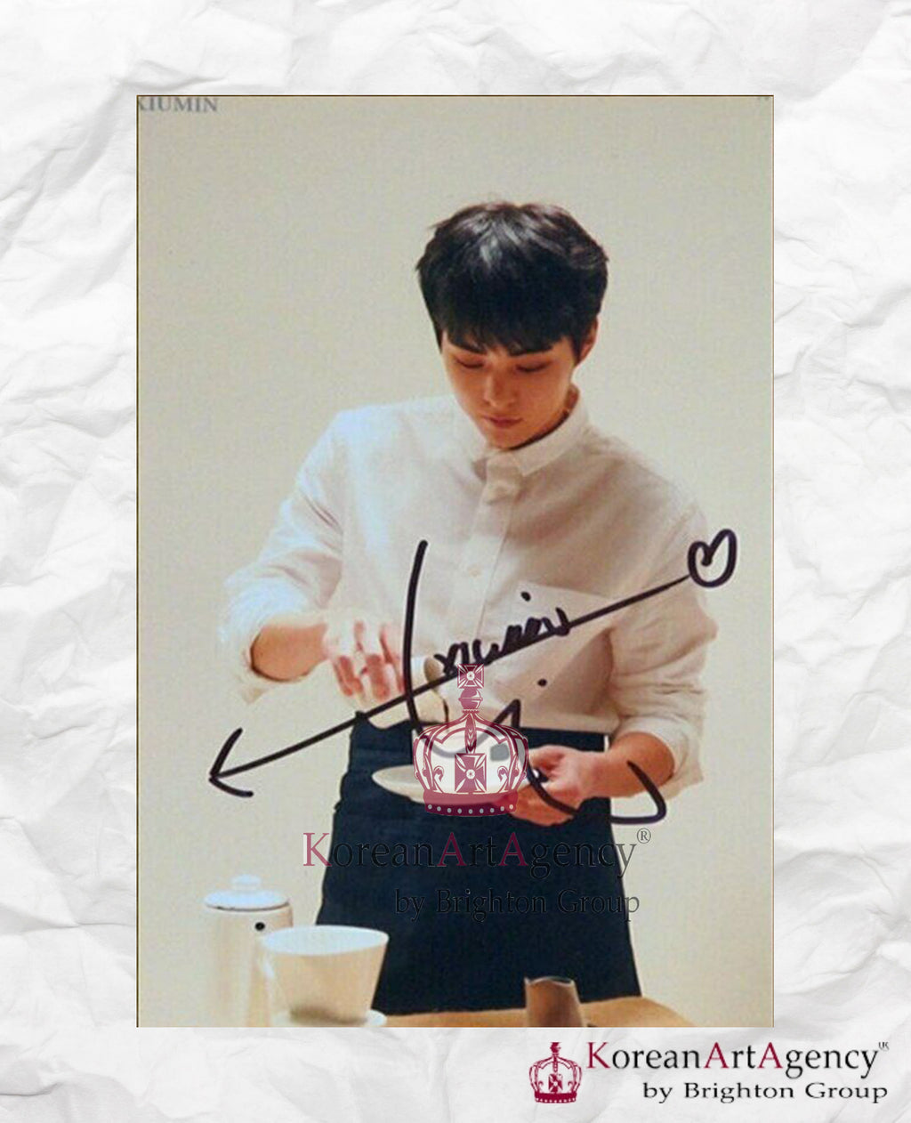 EXO 8Pcs Individual Autograph SET - RARE!!!!!!!!!!!!!!!! Sehun Chanyeol Baekhyun Xiumin Chen Kai D.O Suho