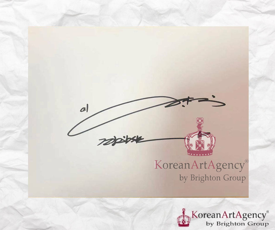 Ji Chang Wook 2016 Shikishi Art Board Autograph 212x182mm – Autographs