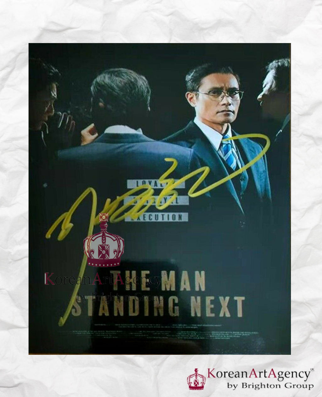 Lee Byung Hun Autograph – Film & Merchandise