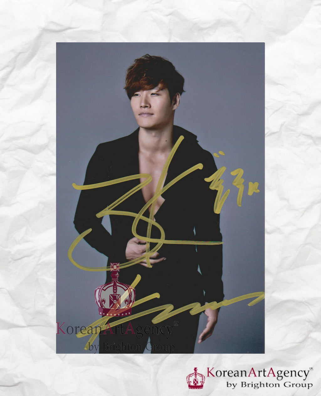Kim Jong Kook Running Man Autograph – Film & Merchandise