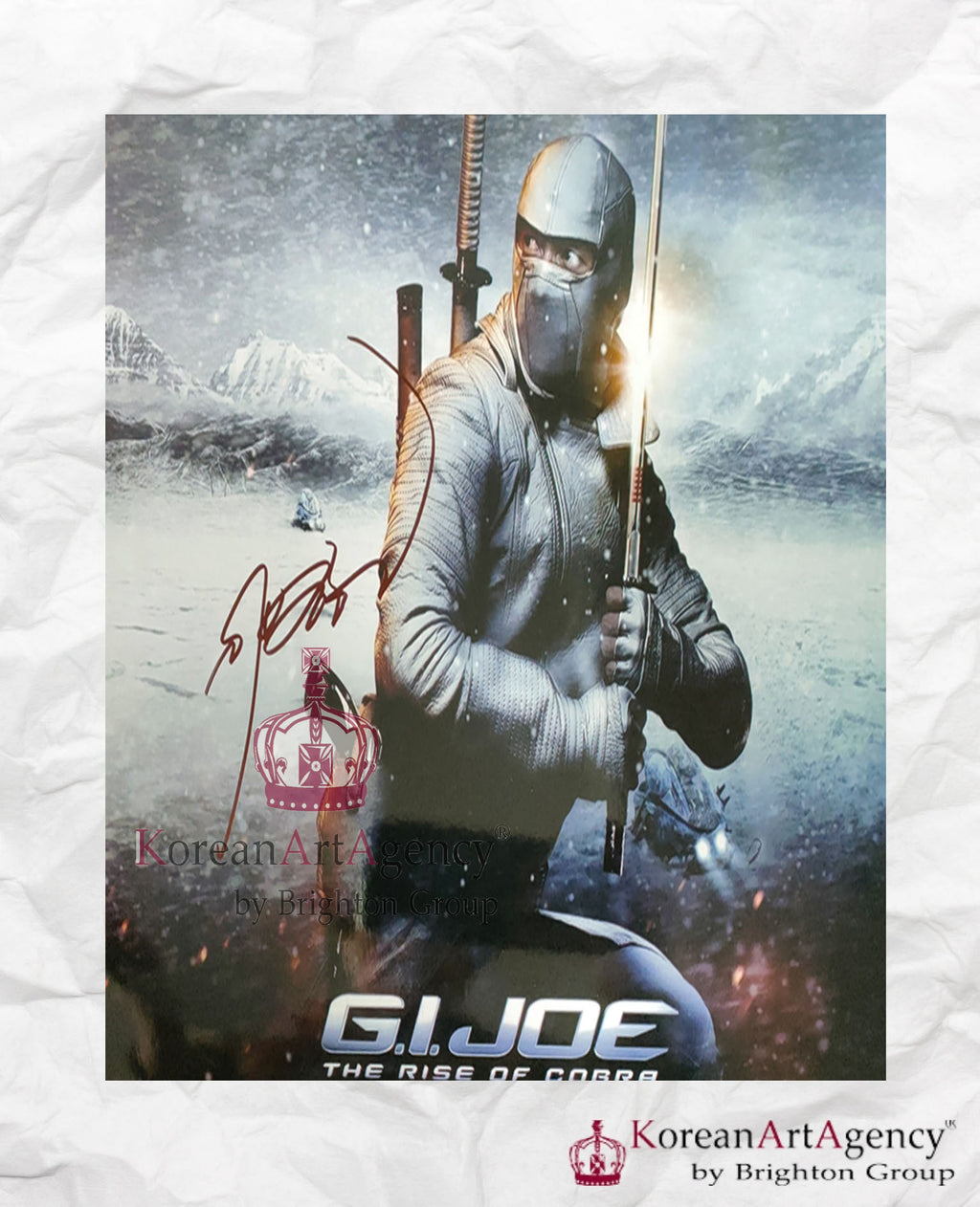 Lee Byung Hun Autograph – Film & Merchandise