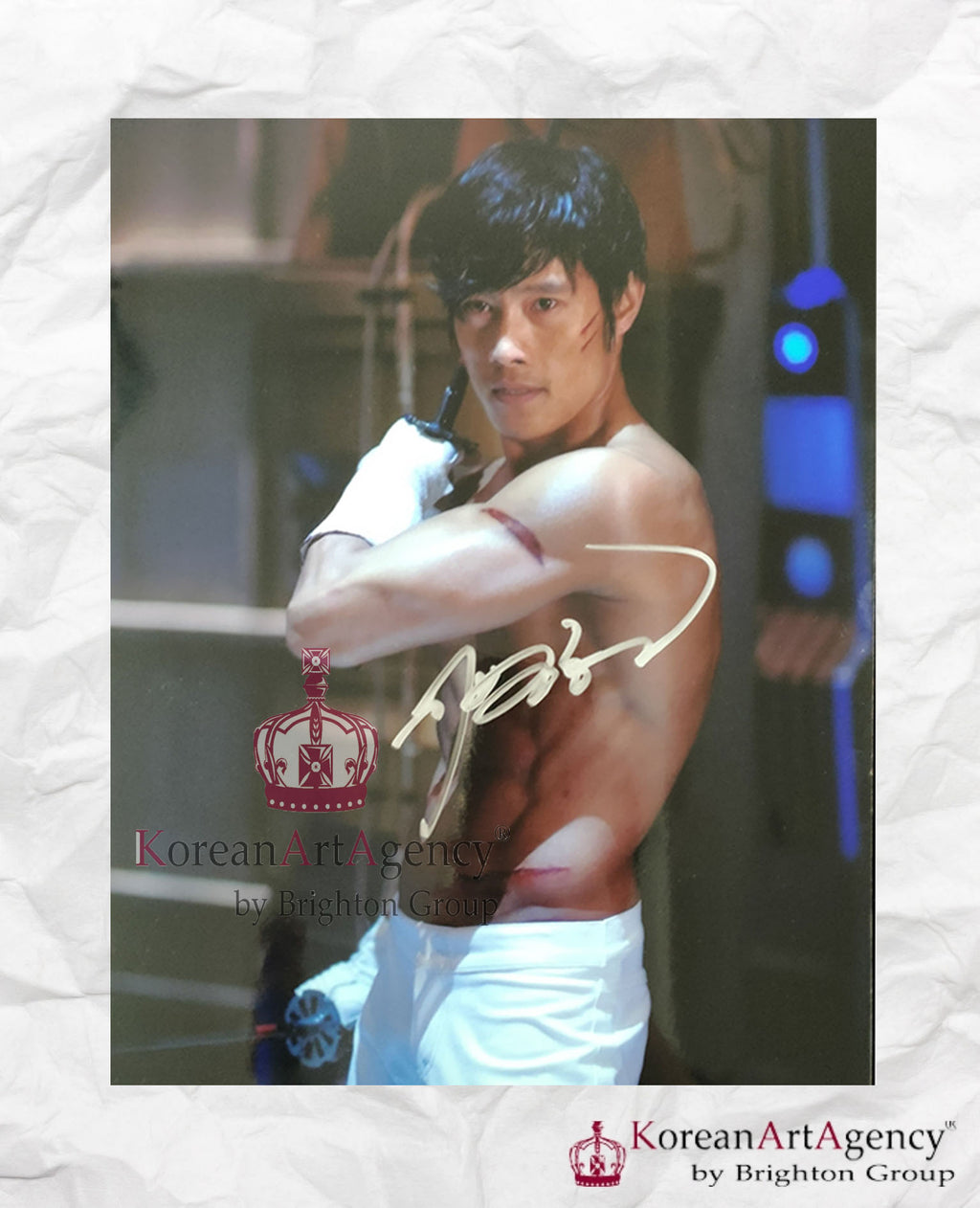 Lee Byung Hun Autograph DINA4 Format – Film & Merchandise