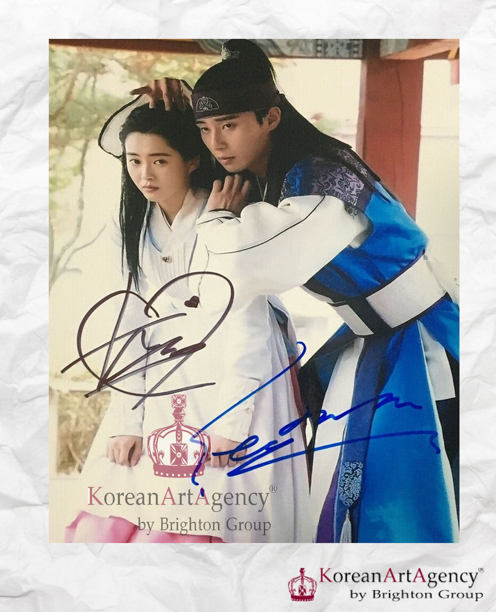 Hwarang The Poet Warrior Youth Park Seo Joon Go Ara Autograph – Film & Merchandise