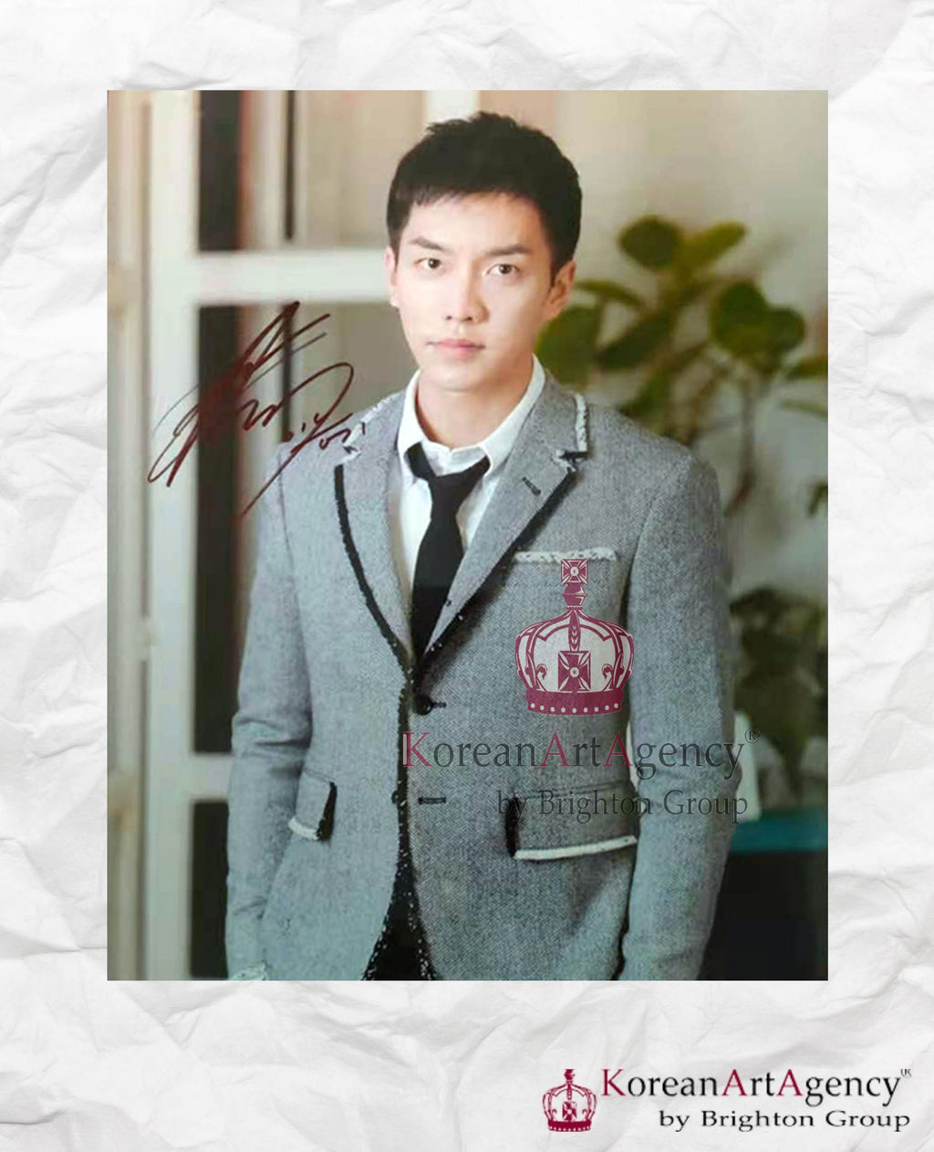Lee Seung Gi Autograph DINA4 Format – Film & Merchandise