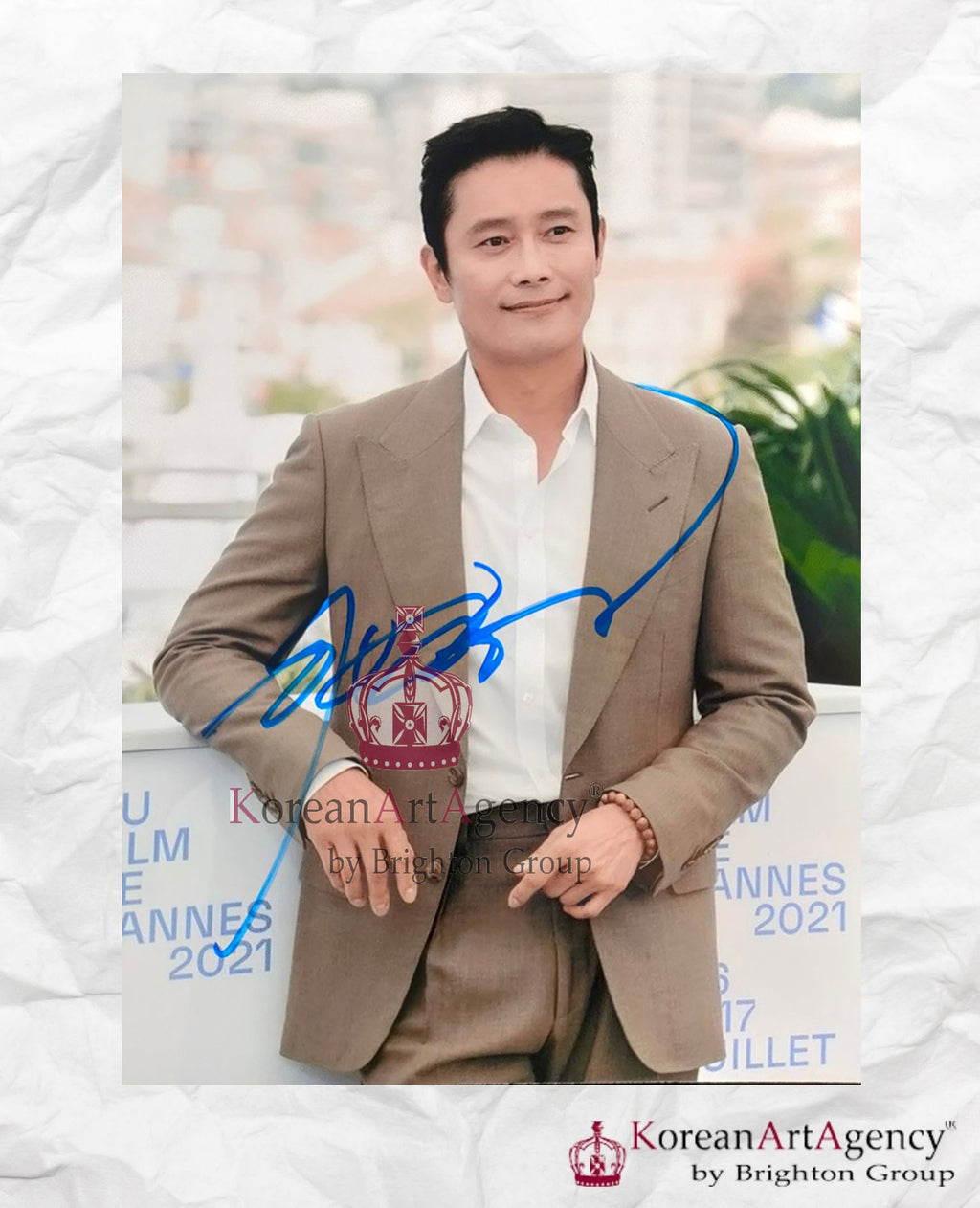 Lee Byung Hun Autograph – Film & Merchandise