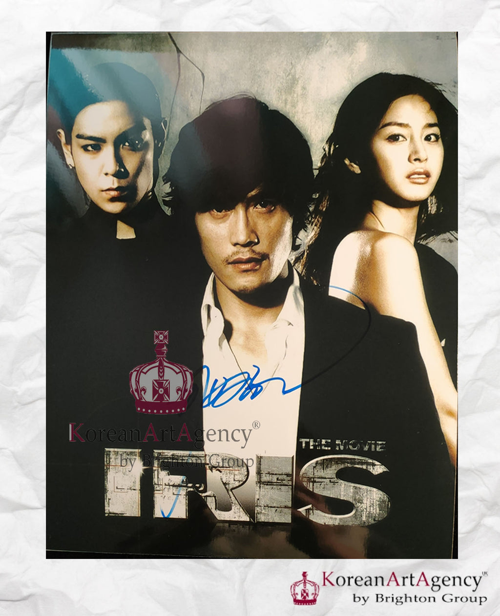 Lee Byung Hun Autograph DINA Format – Film & Merchandise