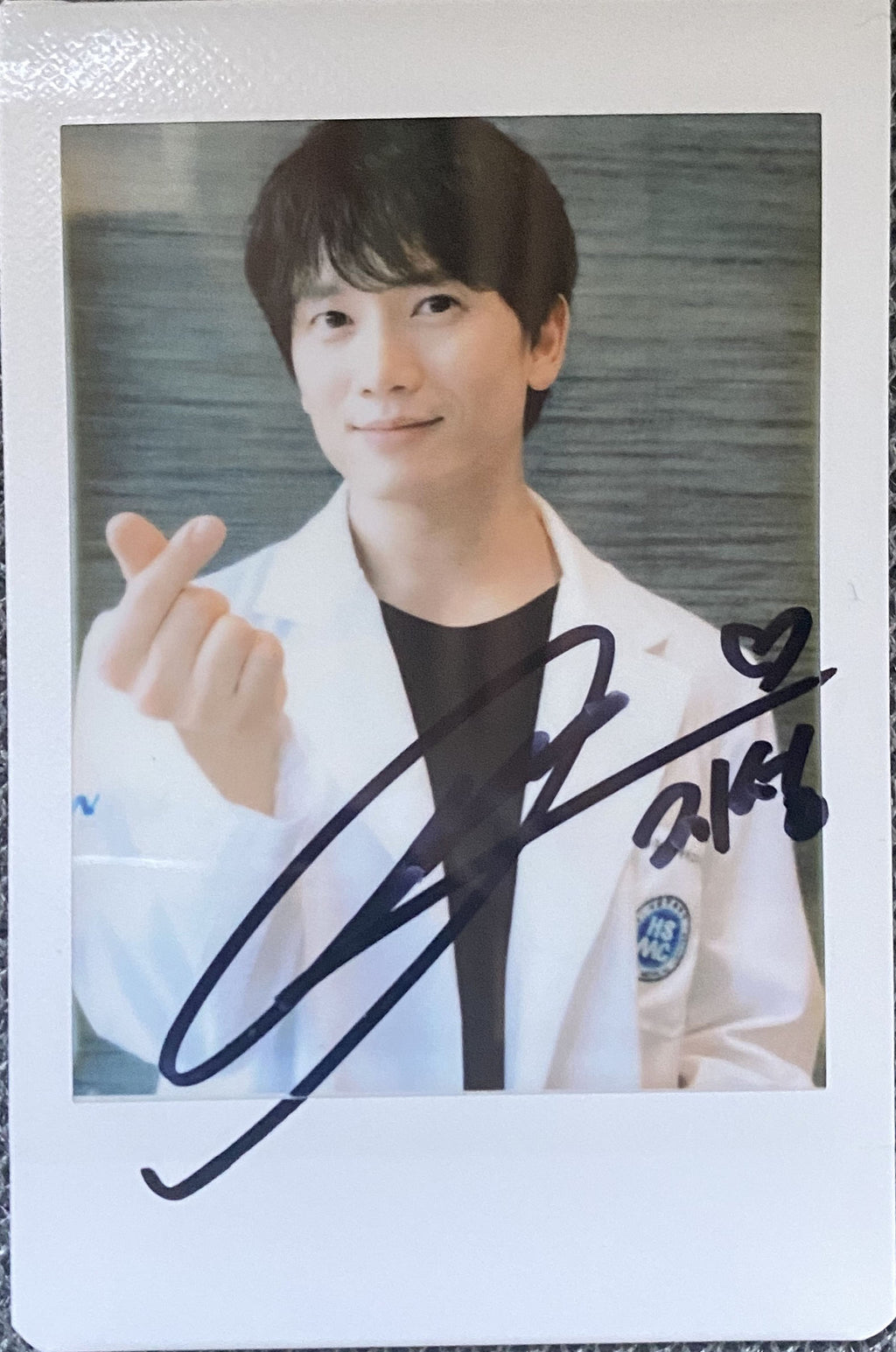 Ji Sung Autograph INSTAX POLAROID RARE! LIMITED – Film & Merchandise