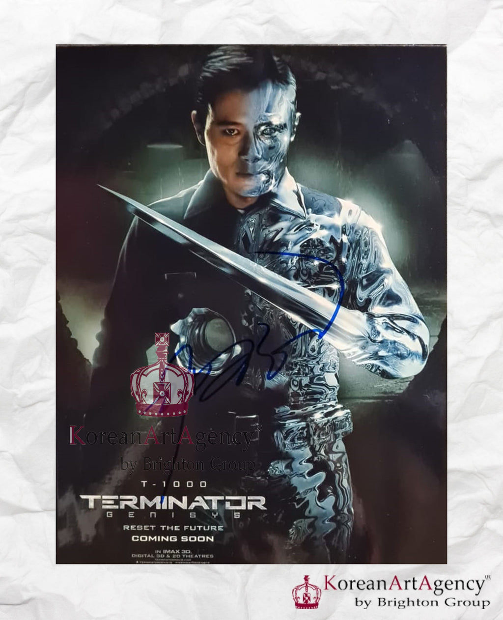 Lee Byung Hun Autograph – Film & Merchandise