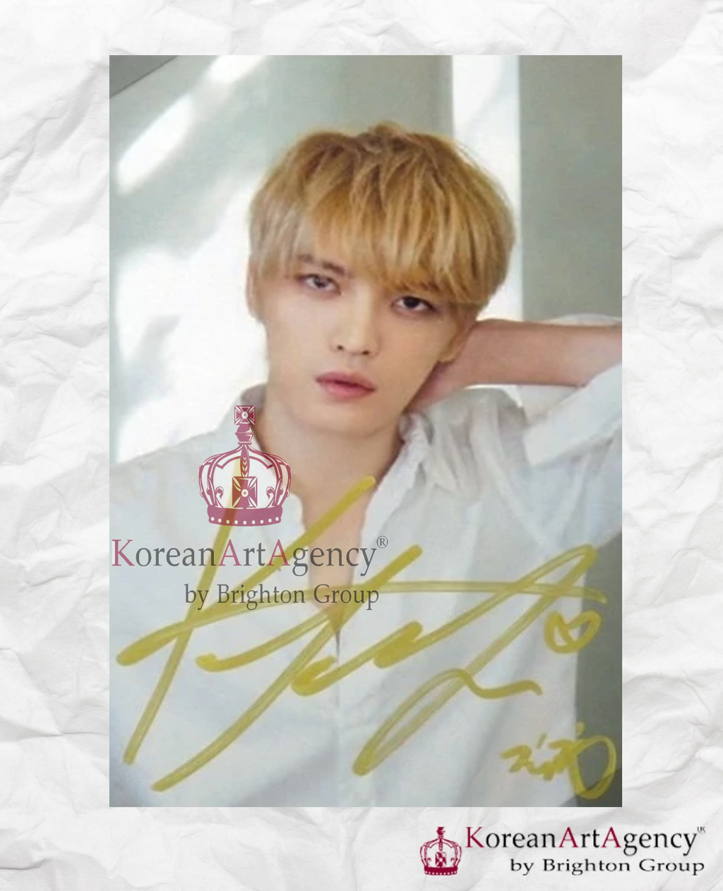 Kim Jae Joong Autograph – Film & Merchandise