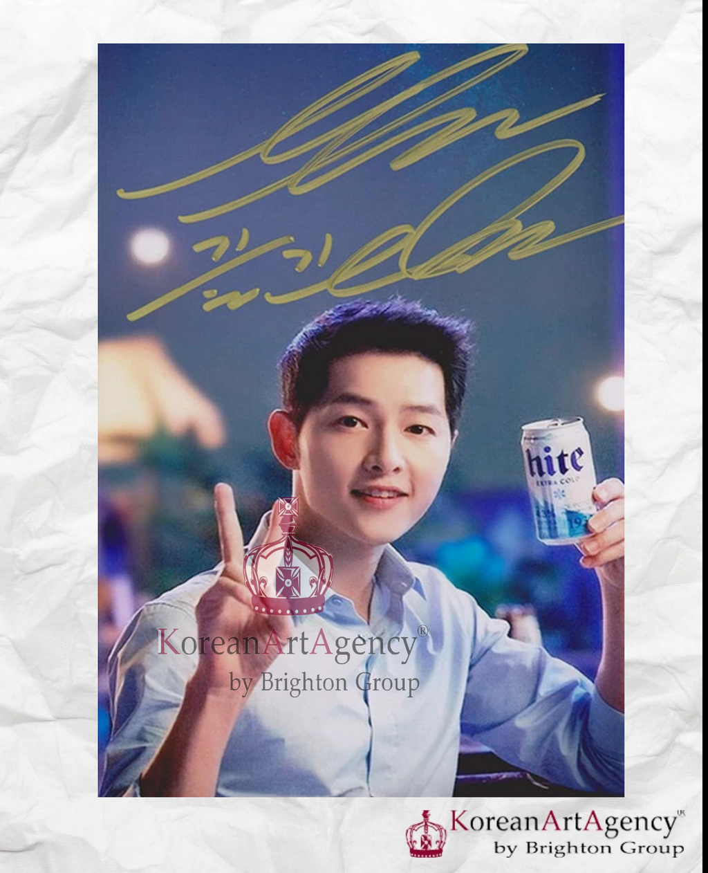 Song Joong Ki Autograph – Autographs