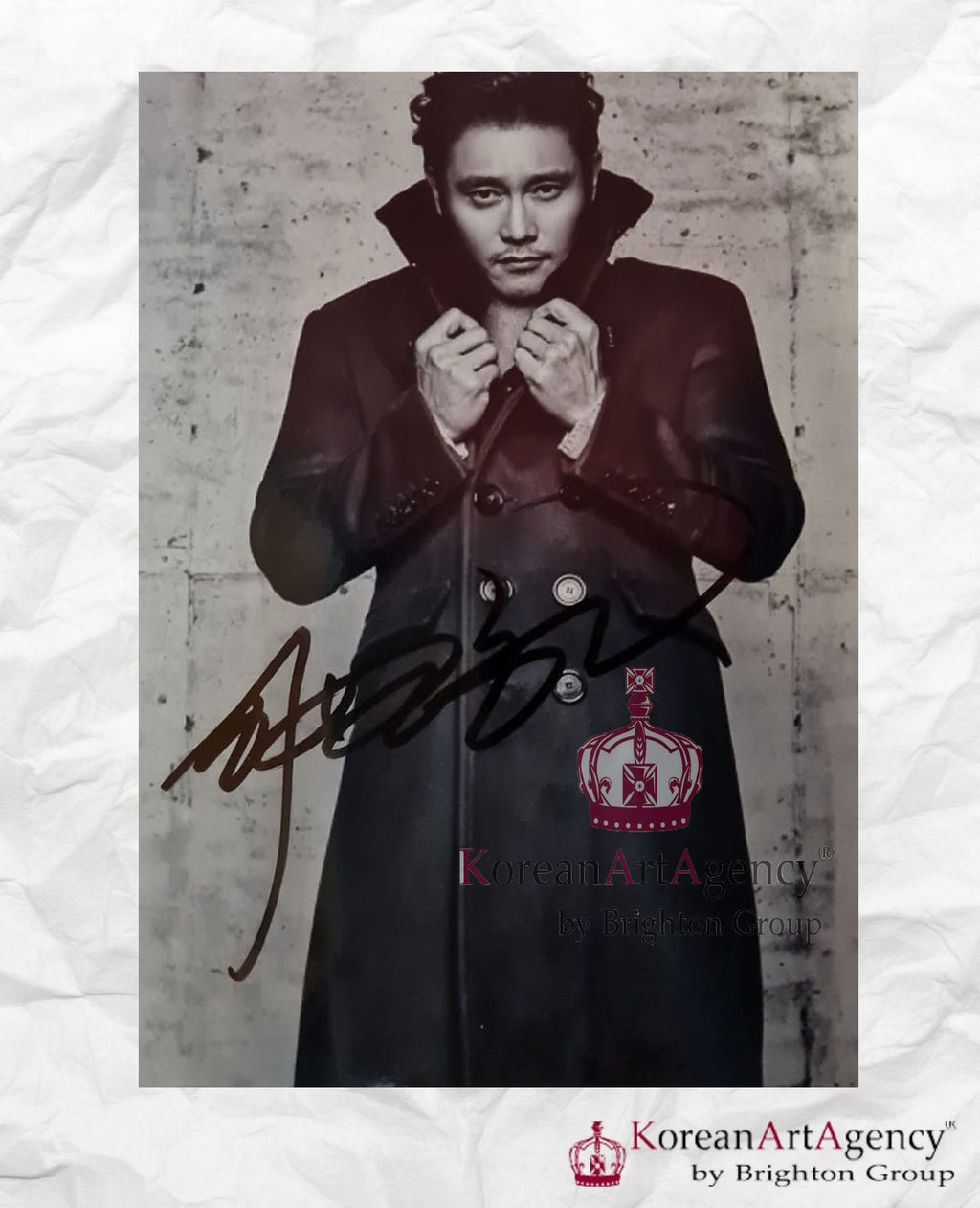 Lee Byung Hun Autograph – Film & Merchandise