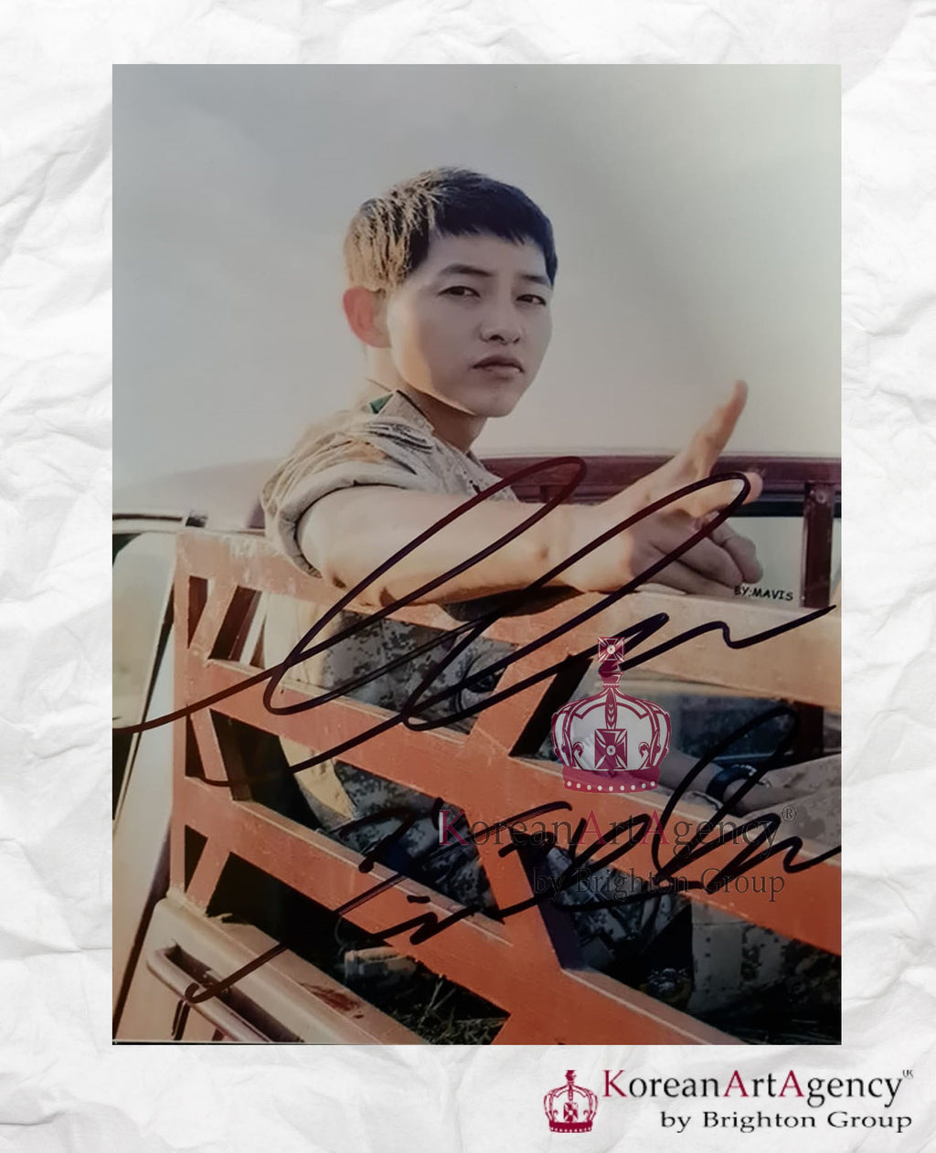Song Joong Ki Autograph – Film & Merchandise