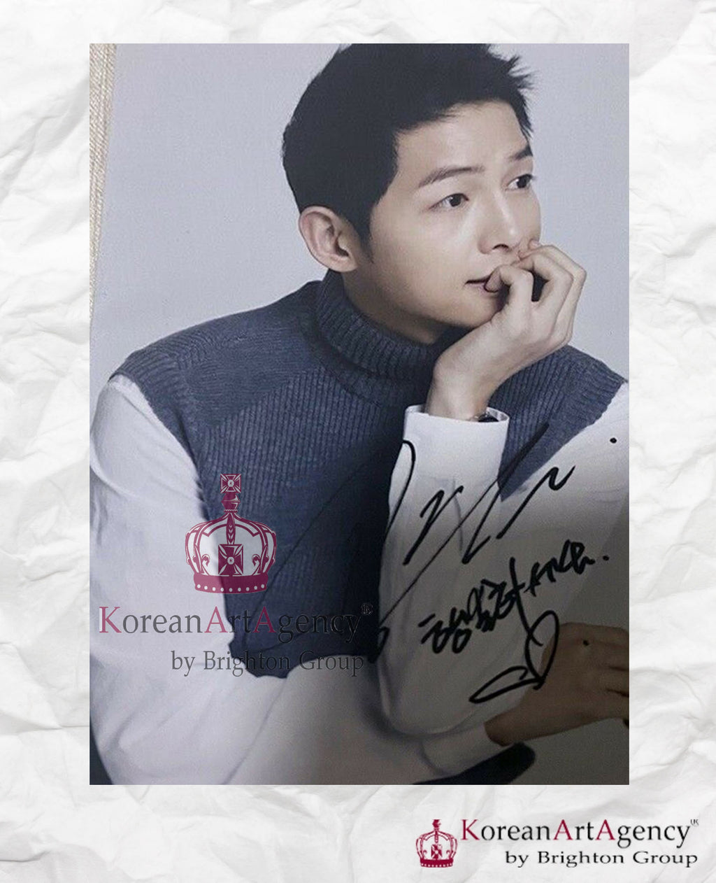 Song Joong Ki Autograph – Film & Merchandise