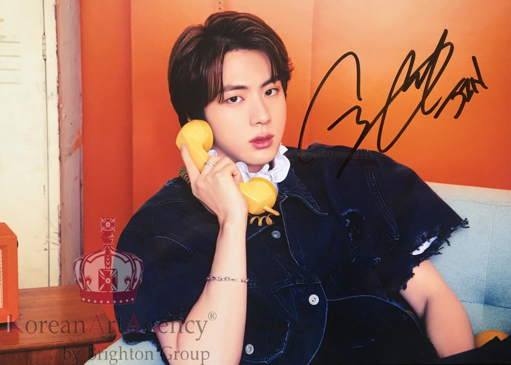 BTS Butter SET Individual Autograph Jimin Jin JHope Jungkook RM Suga V