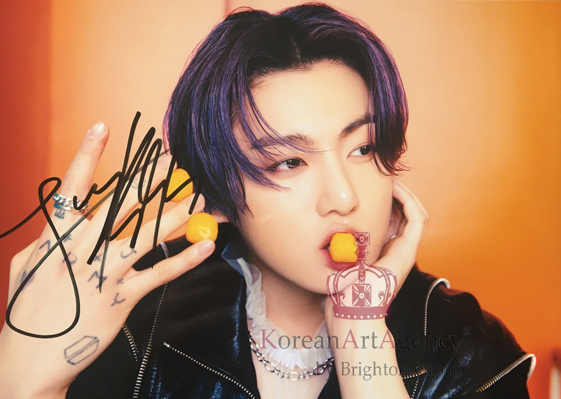 BTS Butter SET Individual Autograph Jimin Jin JHope Jungkook RM Suga V