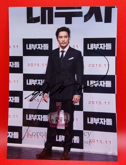 Lee Byung Hun Autograph