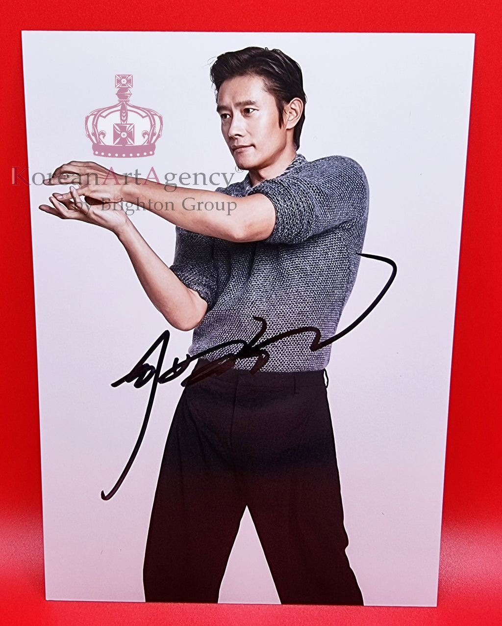 Lee Byung Hun Autograph – Film & Merchandise