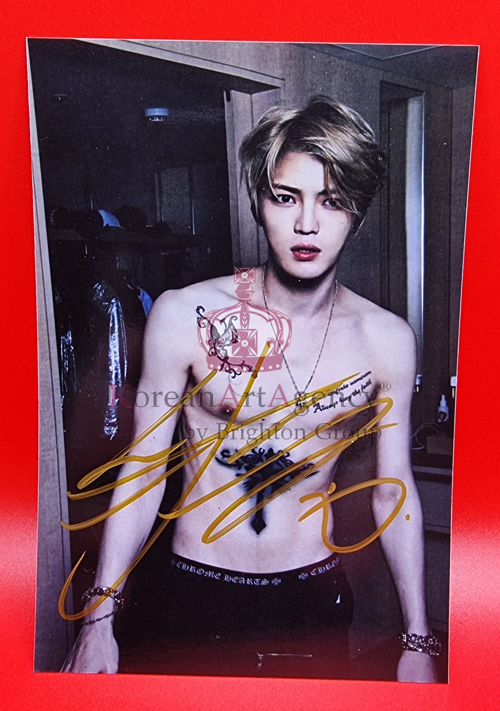 Kim Jae Joong Autograph – Film & Merchandise