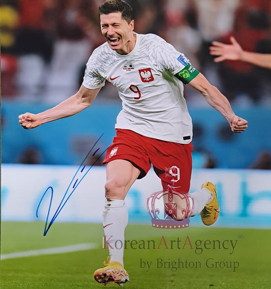 Poland - Robert Lewandowski Autograph