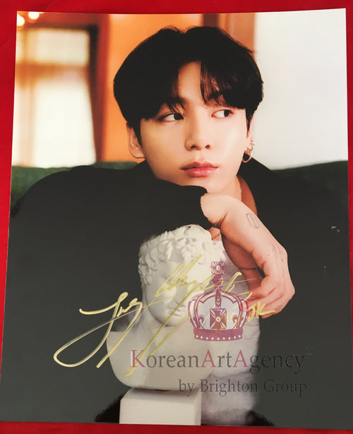 BTS Jungkook 30x26cm 10inches Autograph – Film & Merchandise