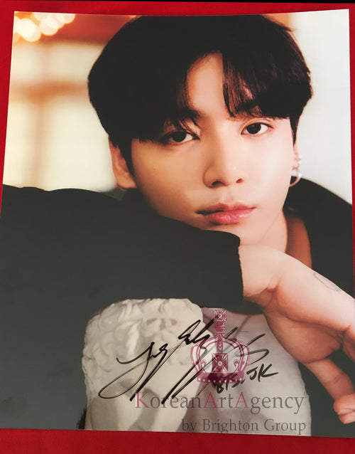 BTS Jungkook 30x26cm 10inches Autograph – Film & Merchandise