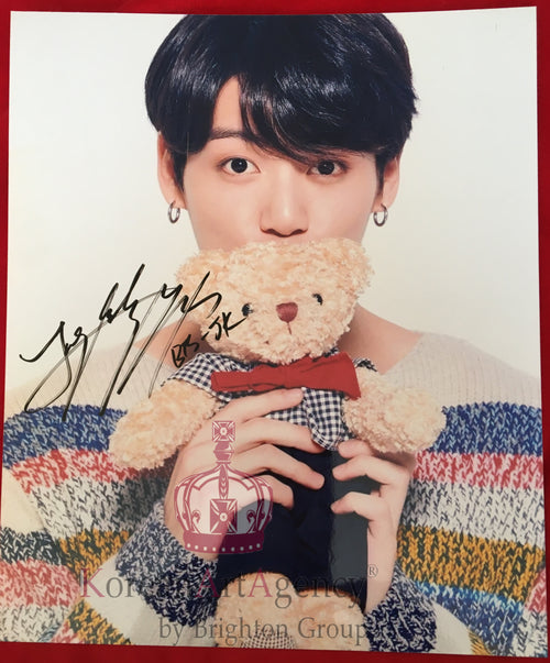 BTS Jungkook 30x26cm 10inches Autograph – Film & Merchandise
