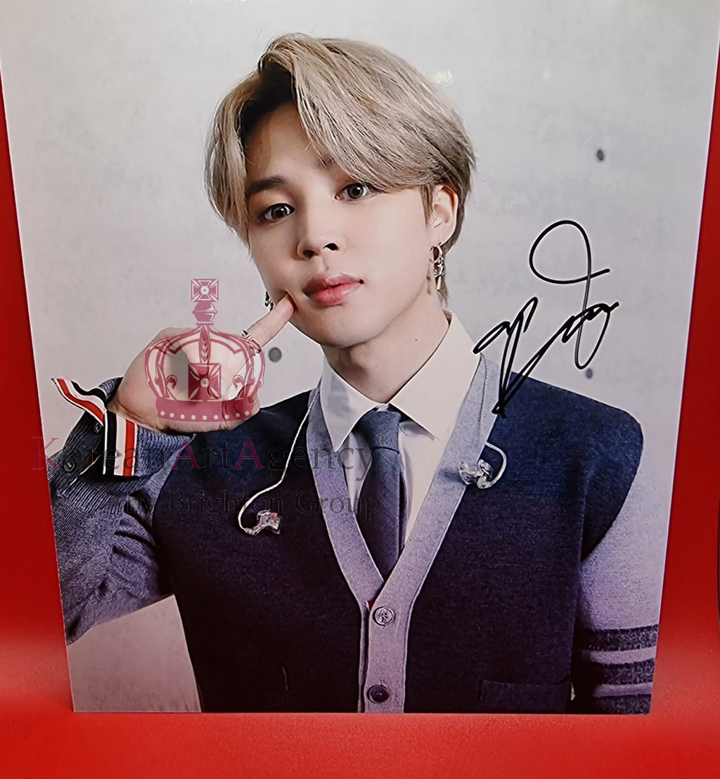 BTS Jimin 10inches Autograph – Autographs