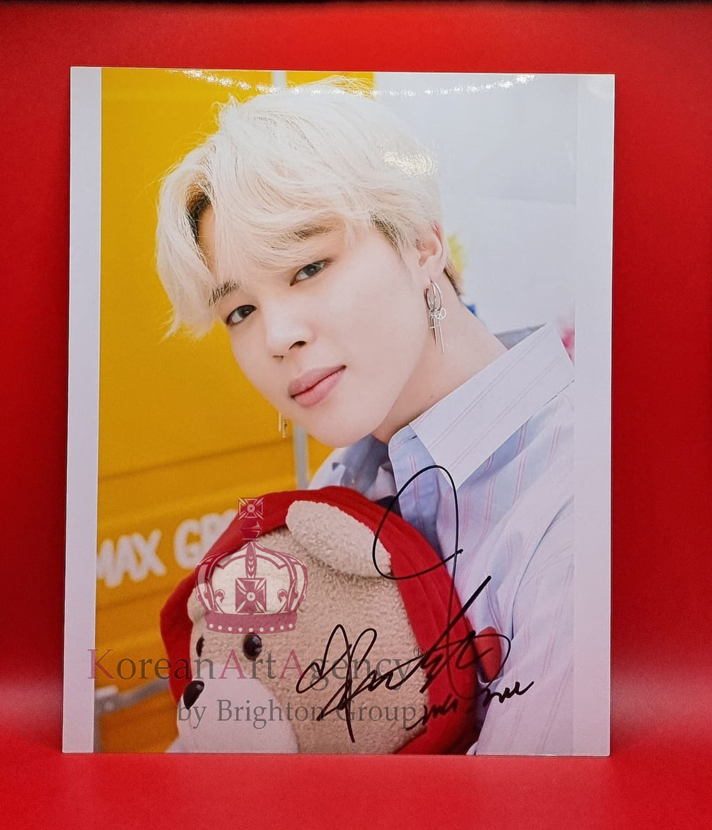 BTS Jimin 10inches Autograph – Autographs
